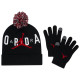 Jordan Παιδικό σετ σκουφάκι & γάντια Pom Beanie 2-Piece Set